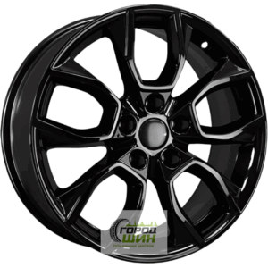 Khomen KHW 1713 7x17 5*110 ET46 DIA63.3 Black Литой