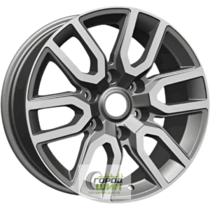 Khomen KHW 1723 8x17 6*139.7 ET36 DIA100.1 Gray-FP Литой