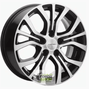 Khomen KHW 1608 6.5x16 5*108 ET45 DIA60.1 Black-FP Литой