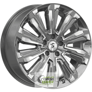 K&K Humber 8x20 5*114.3 ET45 DIA66.1 Diamond gloss graphite Литой