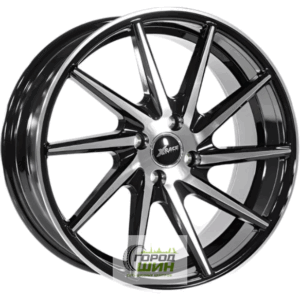 X-Race H-03R 7.5x17 4*100 ET35 DIA60.1 BKF Литой