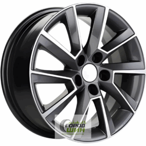 Khomen KHW 1604 6x16 5*105 ET39 DIA56.6 Gray-FP Литой