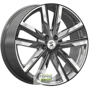 K&K КР014 8x20 5*114.3 ET45 DIA67.1 Diamond gloss graphite Литой