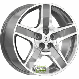 Скад КР008 8.5x20 5*108 ET43 DIA60.1 Diamond gloss graphite Литой