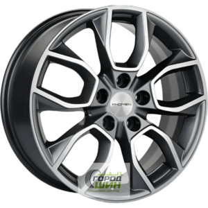 Khomen KHW 1713 7x17 5*114.3 ET53 DIA67.1 Gray-FP Литой