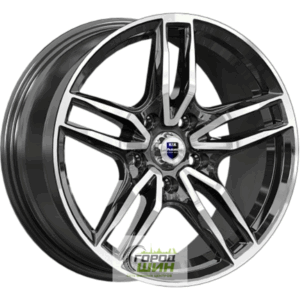 K&K Бартон 8x17 5*114.3 ET45 DIA67.1 Алмаз черный Литой