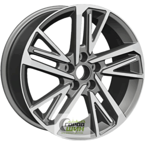 Khomen KHW 1815 8x18 5*114.3 ET45 DIA60.1 Gray-FP Литой