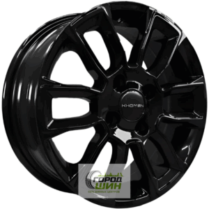 Khomen KHW 1406 5.5x14 4*100 ET43 DIA67.1 Black Литой