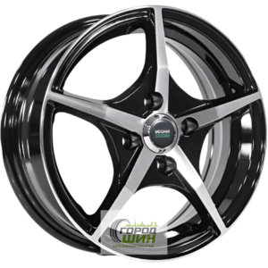 Megami MGM-19FF 5.5x14 4*100 ET35 DIA67.1 BKF Литой
