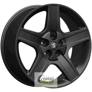 Скад КР008 8.5x20 5*114.3 ET45 DIA66.6 Fury black Литой
