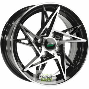 Megami MGM-25 6x14 4*100 ET35 DIA67.1 BKF Литой