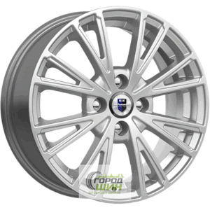 K&K Меандр 6x16 4*100 ET37 DIA60.1 Elite silver Литой