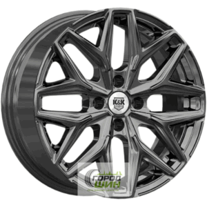 K&K Ариус 7x17 5*114.3 ET35 DIA66.1 Черный Литой