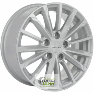 Khomen KHW 1611 6.5x16 5*108 ET43 DIA65.1 F-Silver Литой