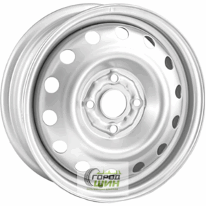 Trebl X40929 7x17 5*108 ET50 DIA63.3 Silver Штампованный