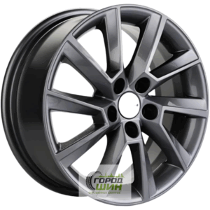 Khomen KHW 1604 6x16 5*100 ET38 DIA57.1 Gray Литой