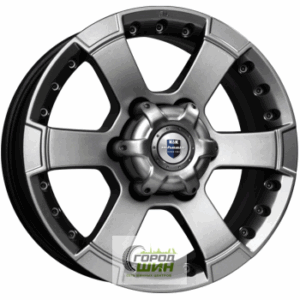 K&K M56 7x16 6*139.7 ET38 DIA67.1 Дарк платинум Литой