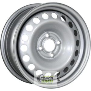 Trebl 64A50C P 6x15 4*100 ET50 DIA60.1 Silver Штампованный