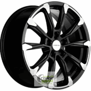 Khomen KHW 1808 7.5x18 5*108 ET47 DIA60.1 Black-FP Литой