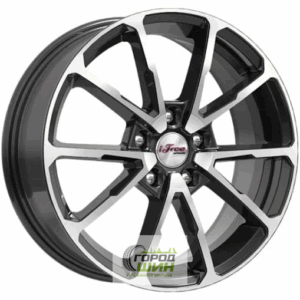 iFree Skibidi 6.5x17 5*114.3 ET49 DIA67.1 Блэк Джек Литой