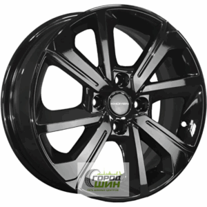 Khomen KHW 1501 6x15 4*98 ET36 DIA58.6 Black Литой