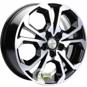 Khomen KHW 1711 6.5x17 5*114.3 ET50 DIA64.1 Black-FP Литой