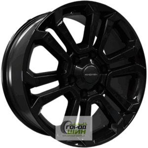 Khomen KHW 1817 7.5x18 6*139.7 ET42 DIA100.1 Black Литой