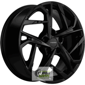 Khomen KHW 1716 7x17 5*114.3 ET49 DIA67.1 Black Литой