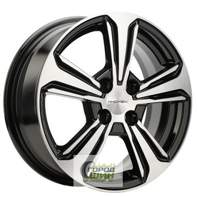 Khomen KHW 1502 6x15 4*100 ET46 DIA54.1 BKF Литой