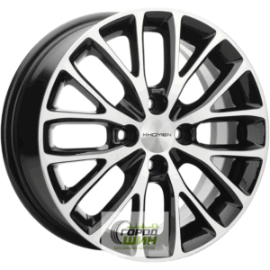 Khomen KHW 1506 6x15 4*100 ET48 DIA54.1 BKF Литой