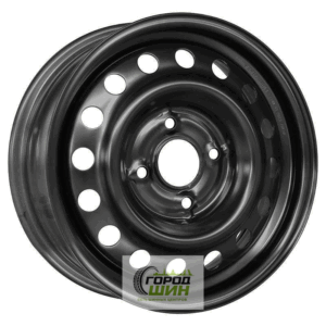 Trebl X40006 6x15 4*100 ET45 DIA56.6 Black Штампованный