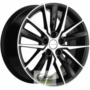 Khomen KHW 1807 8x18 5*114.3 ET50 DIA60.1 Black-FP Литой
